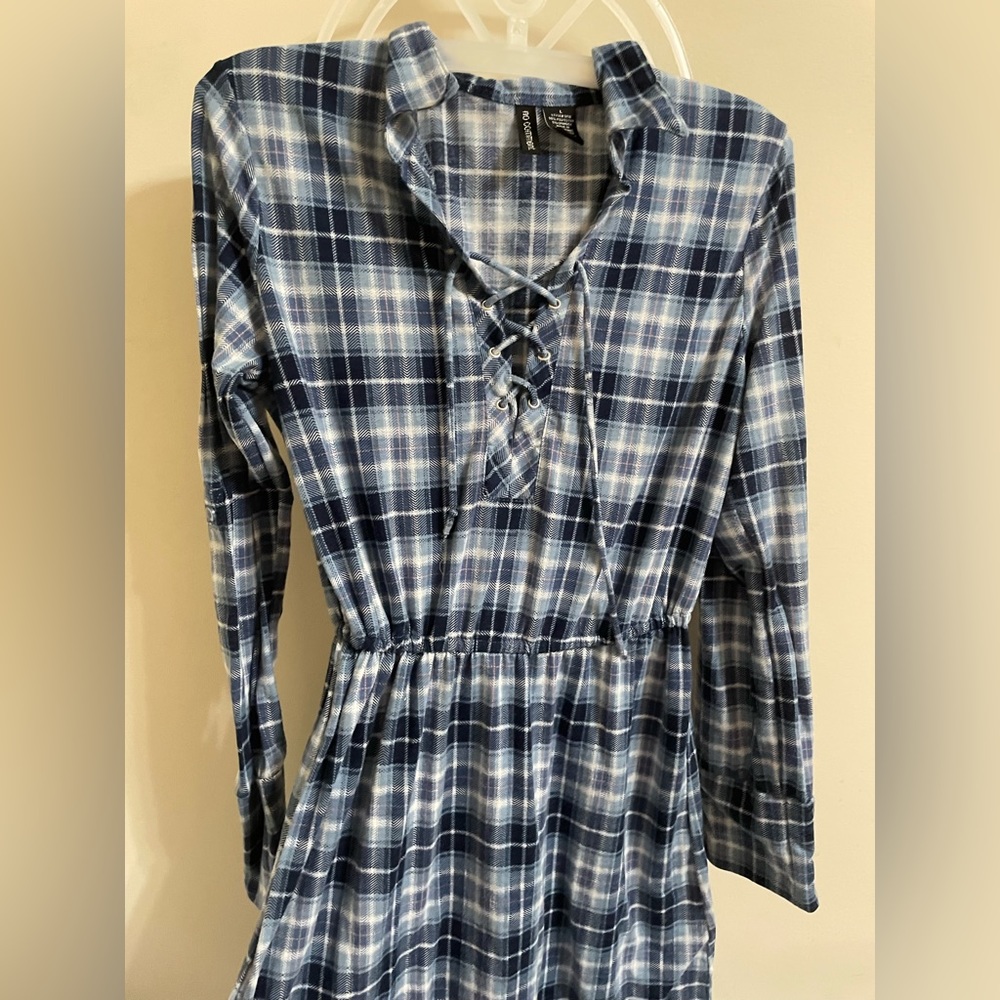 Flannel dress